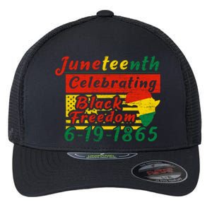 Junenth Celebrating Black Freedom 6191865 Junenth Gift Flexfit Unipanel Trucker Cap