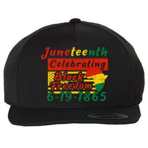 Junenth Celebrating Black Freedom 6191865 Junenth Gift Wool Snapback Cap