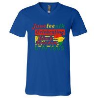 Junenth Celebrating Black Freedom 6191865 Junenth Gift V-Neck T-Shirt