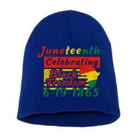 Junenth Celebrating Black Freedom 6191865 Junenth Gift Short Acrylic Beanie