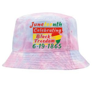 Junenth Celebrating Black Freedom 6191865 Junenth Gift Tie-Dyed Bucket Hat