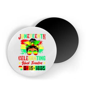 Juneteenth Celebrating Black Freedom 1865 African American Magnet