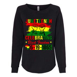 Juneteenth Celebrating Black Freedom 1865 African American Womens California Wash Sweatshirt