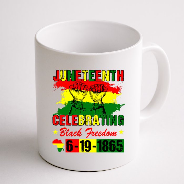 Juneteenth Celebrating Black Freedom 1865 African American Coffee Mug