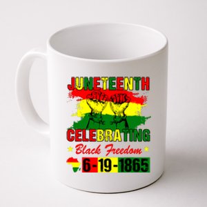 Juneteenth Celebrating Black Freedom 1865 African American Coffee Mug