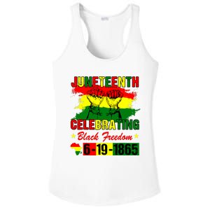 Juneteenth Celebrating Black Freedom 1865 African American Ladies PosiCharge Competitor Racerback Tank