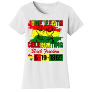 Juneteenth Celebrating Black Freedom 1865 African American Women's T-Shirt