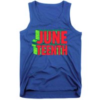 Juneteenth Celebrate Black Slave Freedom Great Gift Tank Top