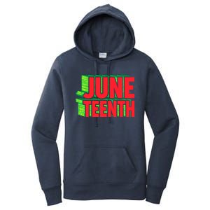 Juneteenth Celebrate Black Slave Freedom Great Gift Women's Pullover Hoodie