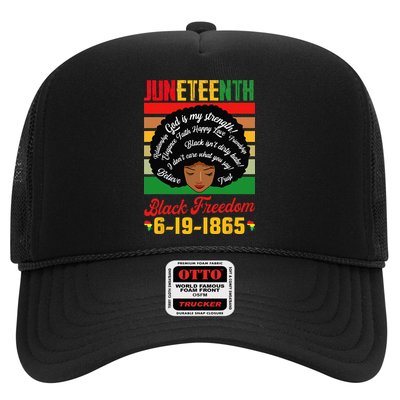 Juneteenth Celebrations Black Freedom Juneteenth 1965 Trucker Hat