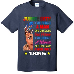 Juneteenth Celebrating Beautiful Melanin Women Freed 1865 T-Shirt