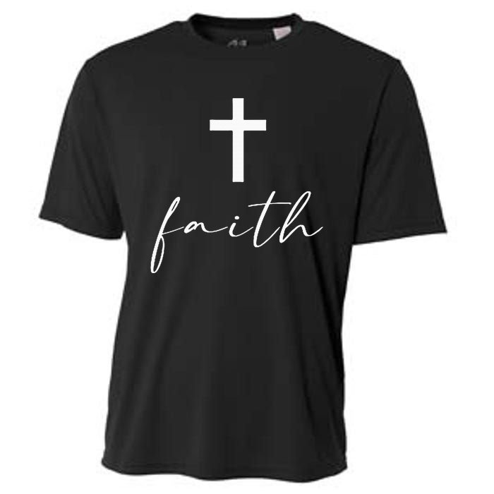 Jesus Christian Bible Verse Faith Gifts Cooling Performance Crew T-Shirt