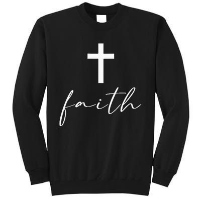 Jesus Christian Bible Verse Faith Gifts Tall Sweatshirt