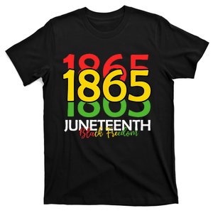 Juneteenth Celebrating Black Freedom 1865 T-Shirt