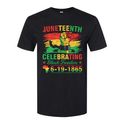 Juneteenth Celebrating Black Freedom 1865 African American Softstyle® CVC T-Shirt