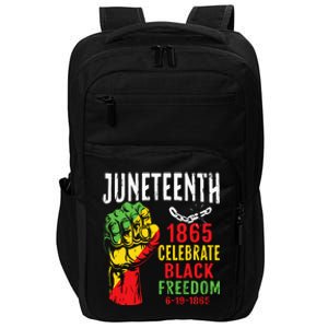 Juneteenth Celebrate Black Freedom Juneteenth African Impact Tech Backpack