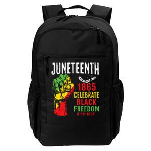 Juneteenth Celebrate Black Freedom Juneteenth African Daily Commute Backpack