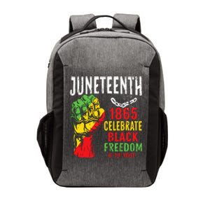 Juneteenth Celebrate Black Freedom Juneteenth African Vector Backpack