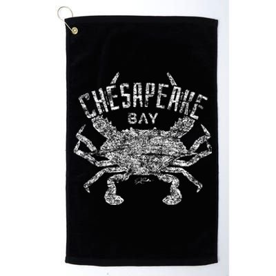 Jcombs: Chesapeake Bay Blue Crab Great Gift Platinum Collection Golf Towel