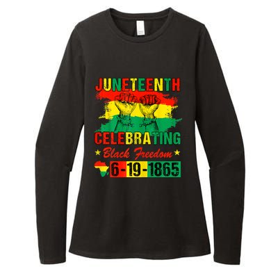 Juneteenth Celebrating Black Freedom 1865 African American Womens CVC Long Sleeve Shirt