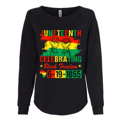 Juneteenth Celebrating Black Freedom 1865 African American Womens California Wash Sweatshirt