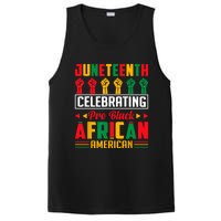 Juneteenth Celebrating Black Freedom 1865 African American PosiCharge Competitor Tank