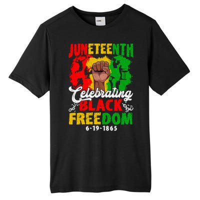 Juneteenth Celebrate Black Freedom Day Graphic Funny Gift Tall Fusion ChromaSoft Performance T-Shirt