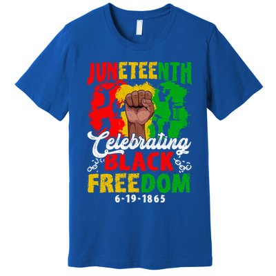 Juneteenth Celebrate Black Freedom Day Graphic Funny Gift Premium T-Shirt