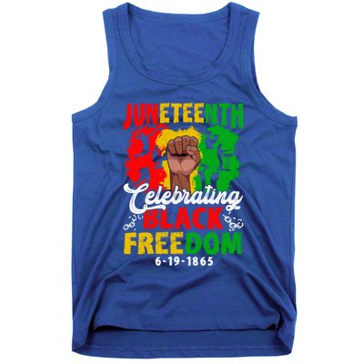 Juneteenth Celebrate Black Freedom Day Graphic Funny Gift Tank Top