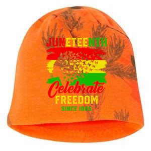 Juneteenth Celebrate Black History Black Power Black Gift Kati - Camo Knit Beanie