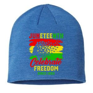 Juneteenth Celebrate Black History Black Power Black Gift Sustainable Beanie