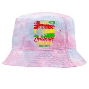 Juneteenth Celebrate Black History Black Power Black Gift Tie-Dyed Bucket Hat