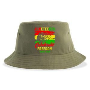 Juneteenth Celebrate Black History Black Power Black Gift Sustainable Bucket Hat