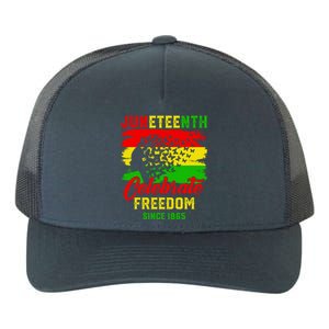 Juneteenth Celebrate Black History Black Power Black Gift Yupoong Adult 5-Panel Trucker Hat