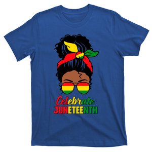 Juneteenth Celebrate Black History Indepedence Black Gift T-Shirt