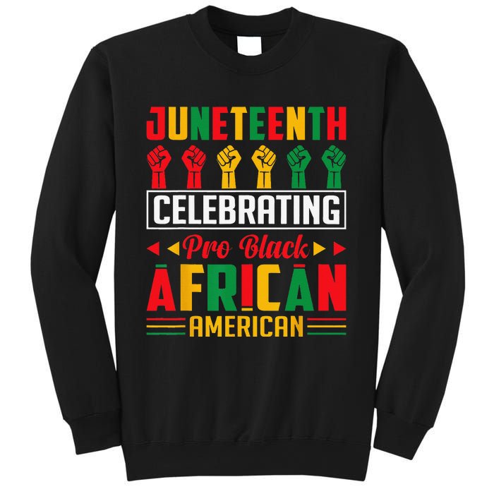 Juneteenth Celebrating Black Freedom 1865 African American Sweatshirt