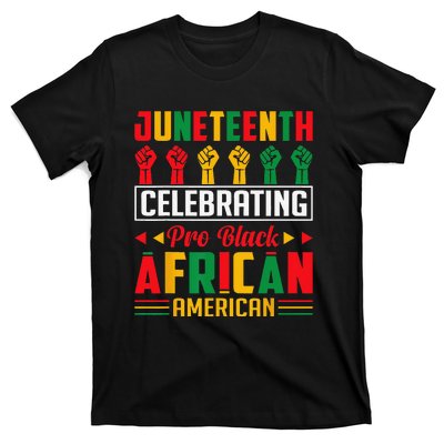 Juneteenth Celebrating Black Freedom 1865 African American T-Shirt