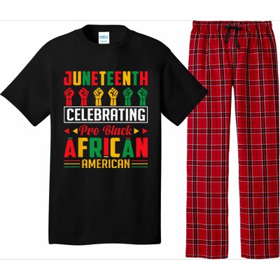 Juneteenth Celebrating Black Freedom 1865 African American Pajama Set