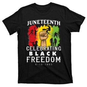 Juneteenth Celebrate Black Freedom 1865 June 19th Men Women T-Shirt