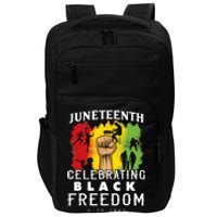 Juneteenth Celebrate Black Freedom 1865 June 19th Men Women Impact Tech Backpack