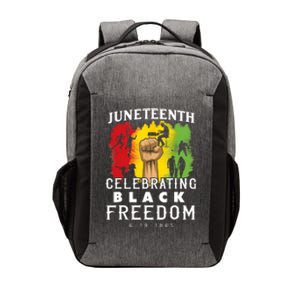 Juneteenth Celebrate Black Freedom 1865 June 19th Men Women Vector Backpack