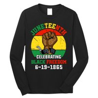 Juneteenth Celebrating Black Freedom 1865 African American Long Sleeve Shirt