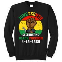 Juneteenth Celebrating Black Freedom 1865 African American Sweatshirt