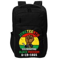 Juneteenth Celebrating Black Freedom 1865 African American Impact Tech Backpack