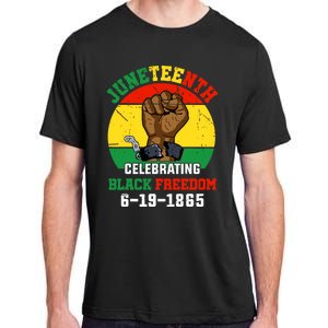 Juneteenth Celebrating Black Freedom 1865 African American Adult ChromaSoft Performance T-Shirt