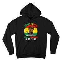 Juneteenth Celebrating Black Freedom 1865 African American Tall Hoodie