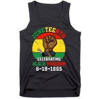 Juneteenth Celebrating Black Freedom 1865 African American Tank Top