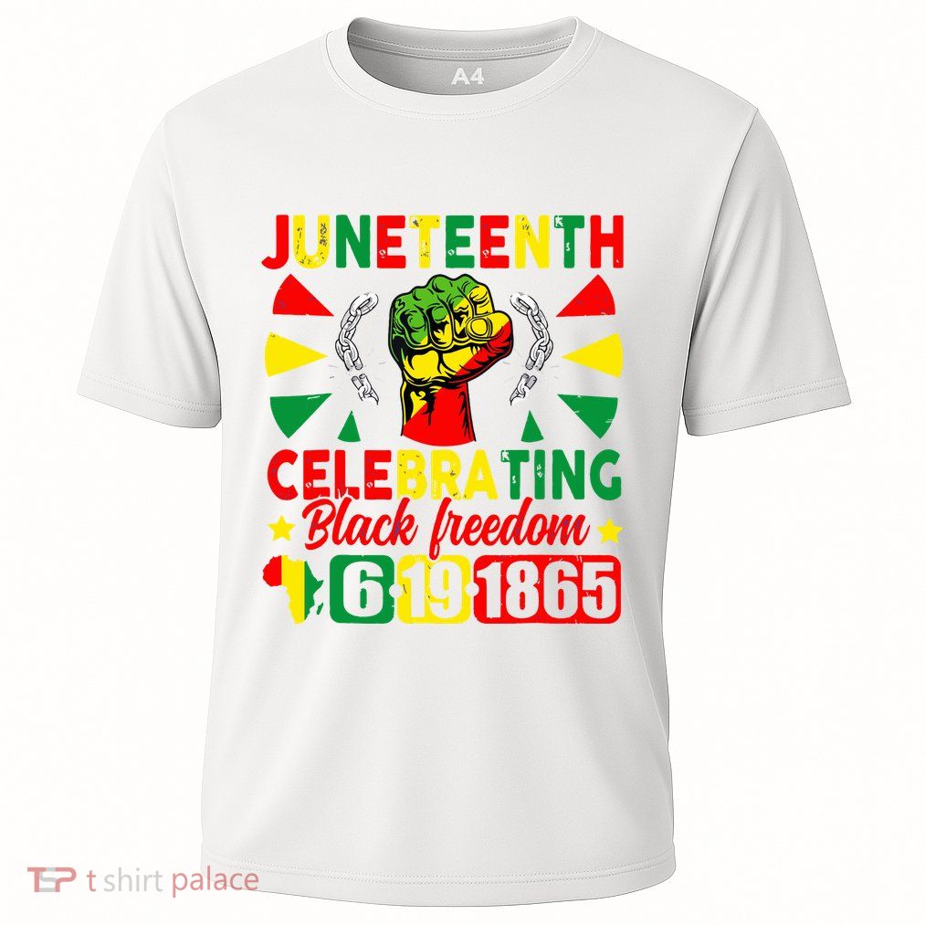 Juneteenth Celebrating Black Freedom 1865 Performance Shirt