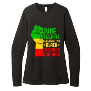 Juneteenth Celebrate Black History 1865 June 19th Gift Womens CVC Long Sleeve Shirt