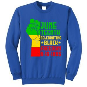 Juneteenth Celebrate Black History 1865 June 19th Gift Sweatshirt